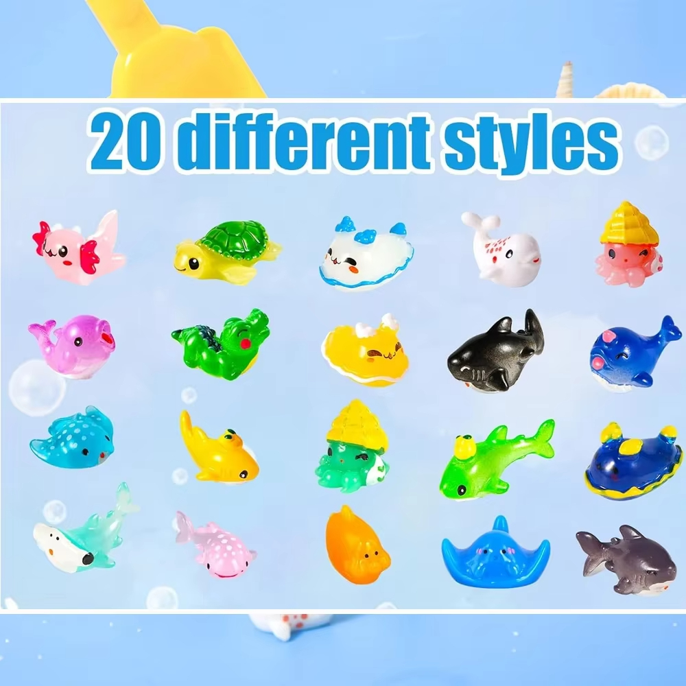 40 pezzi mini animali in resin - Marine Aquarium Home recensione e prezzo