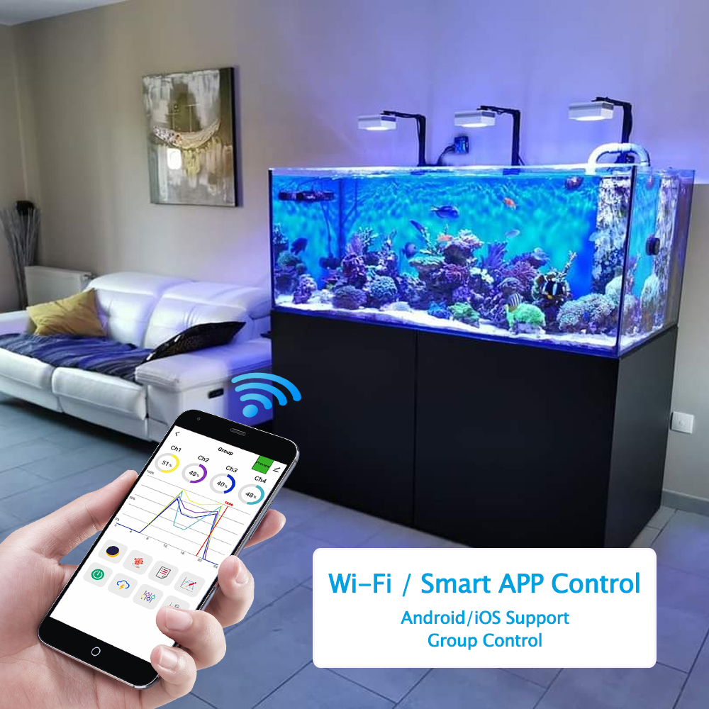 PopBloom RL90 WiFi Led acquari - Marine X Aquarium recensione e prezzo