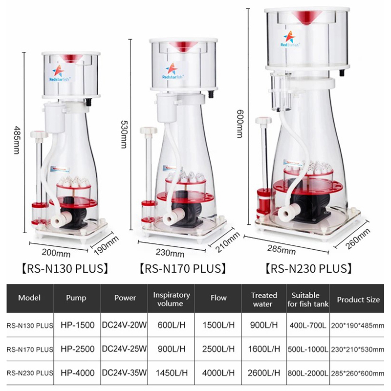 Skimmer di Proteine per Acquar - Marine Aquarium Protein Skimmer recensione e prezzo