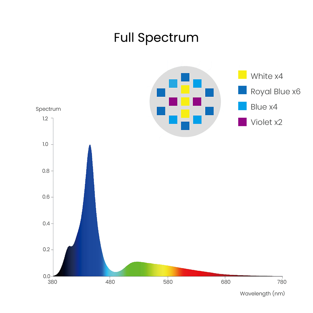 Spectra Aqua Knight V3 75W pro - Aqua Marine Tank recensione e prezzo