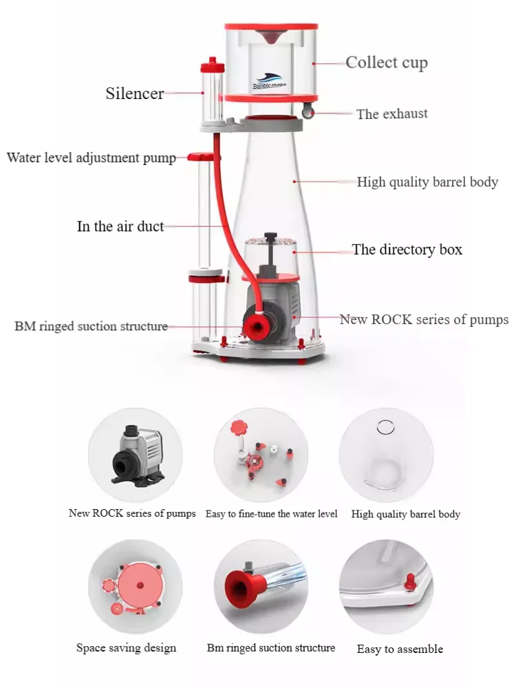 220-240V 50Hz Bubble Magus Cur - Protein Skimmer Hang On recensione e prezzo