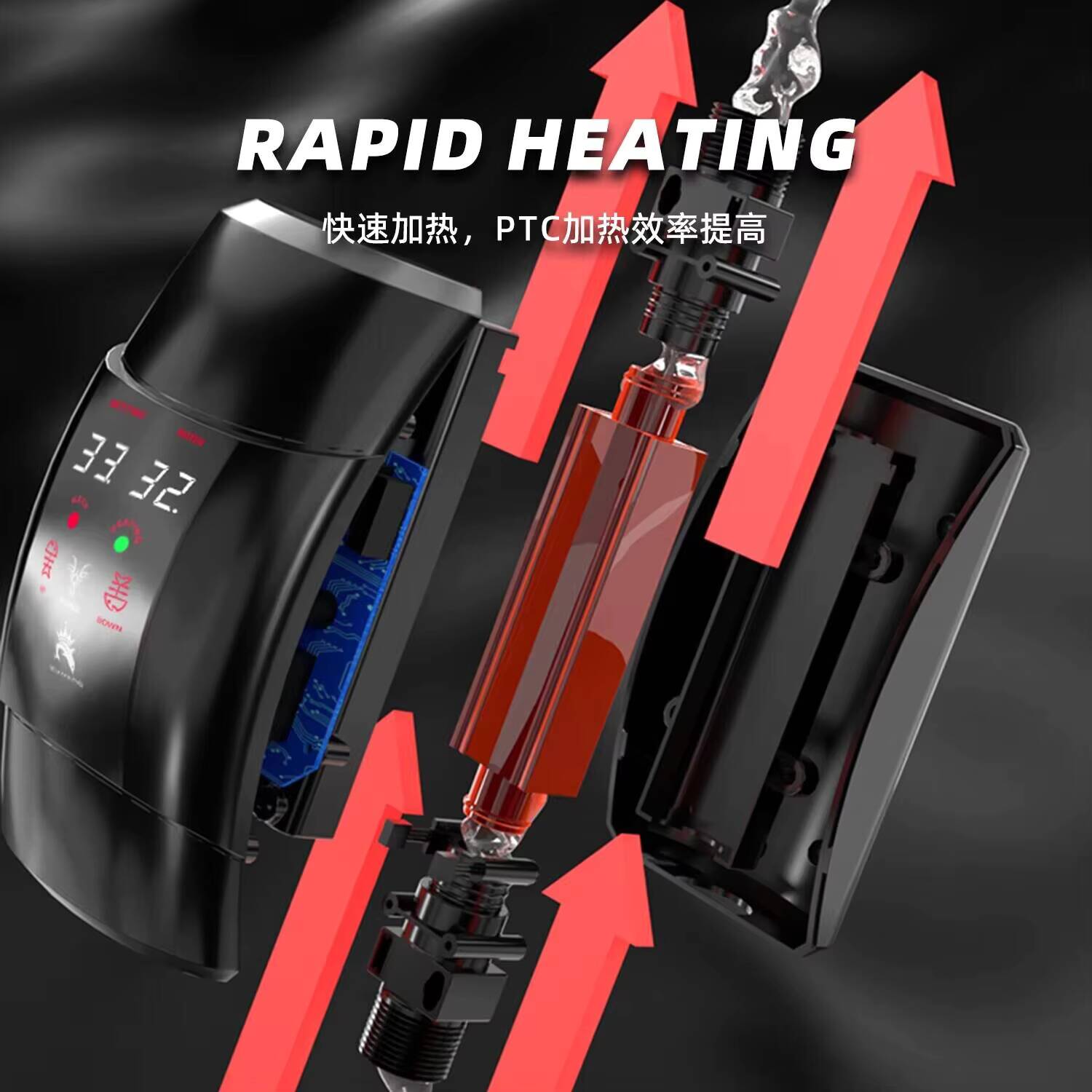 Asta di riscaldamento esterna  - Marine Aquarium Heater recensione e prezzo