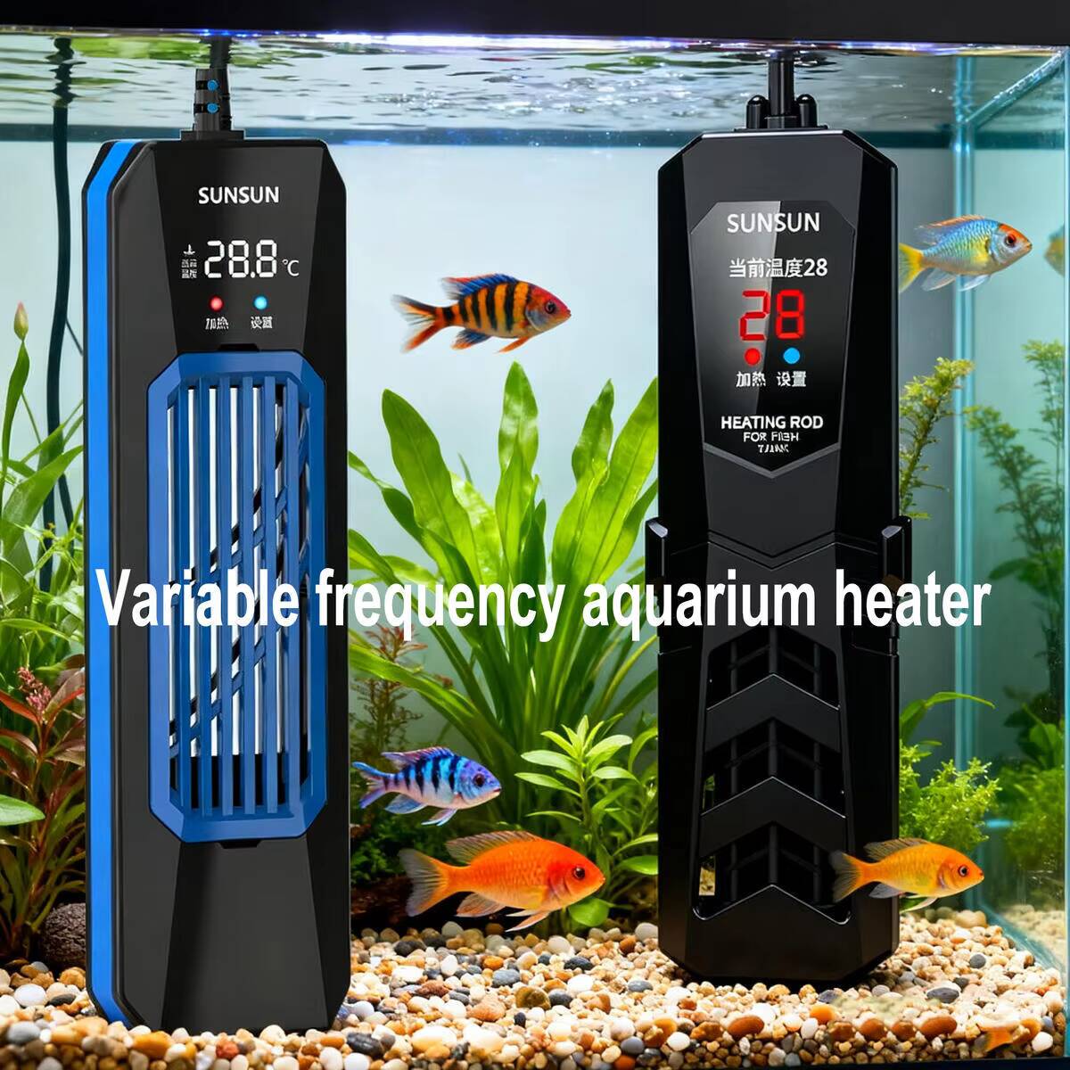 50-1000W NUOVO SUNSUN PTC ARK  - Marine Aquarium Heater recensione e prezzo