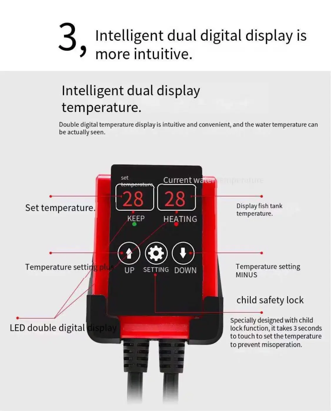 Riscaldatore sommergibile per  - Marine Aquarium Heater recensione e prezzo