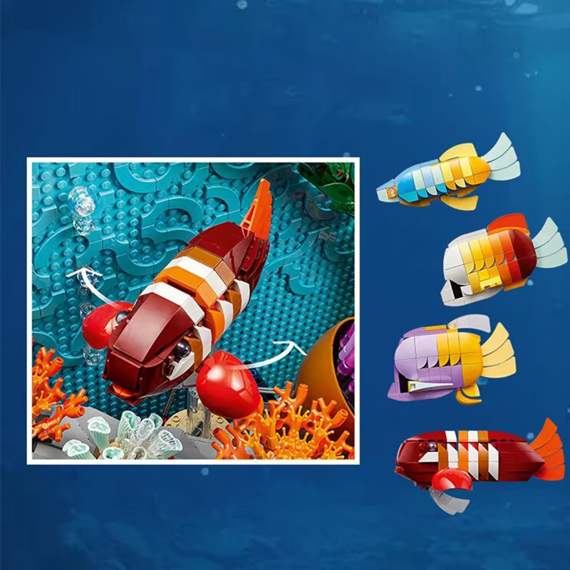 Nuovo set di costruzioni acqua - Marine Aquarium Home recensione e prezzo