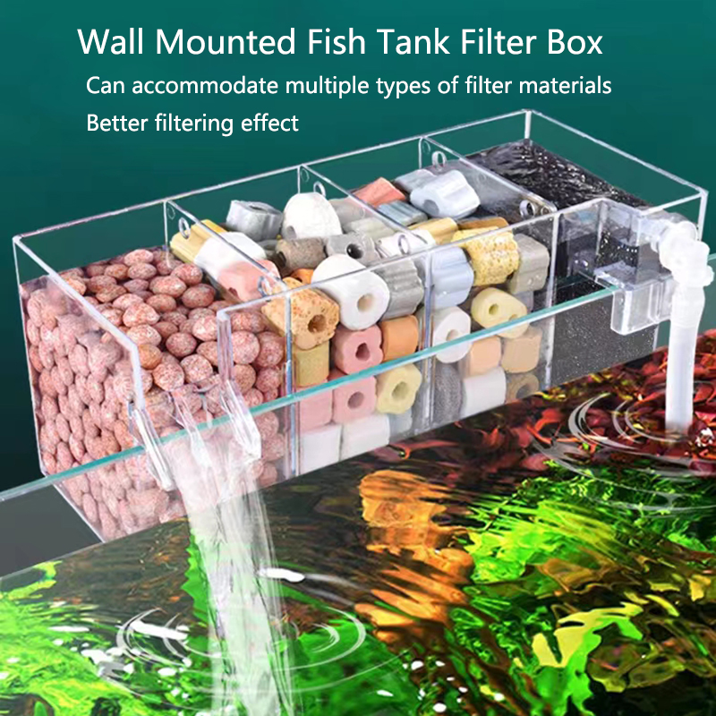 Scatola filtro esterno per acq - Marine Aquarium Overflow Box recensione e prezzo