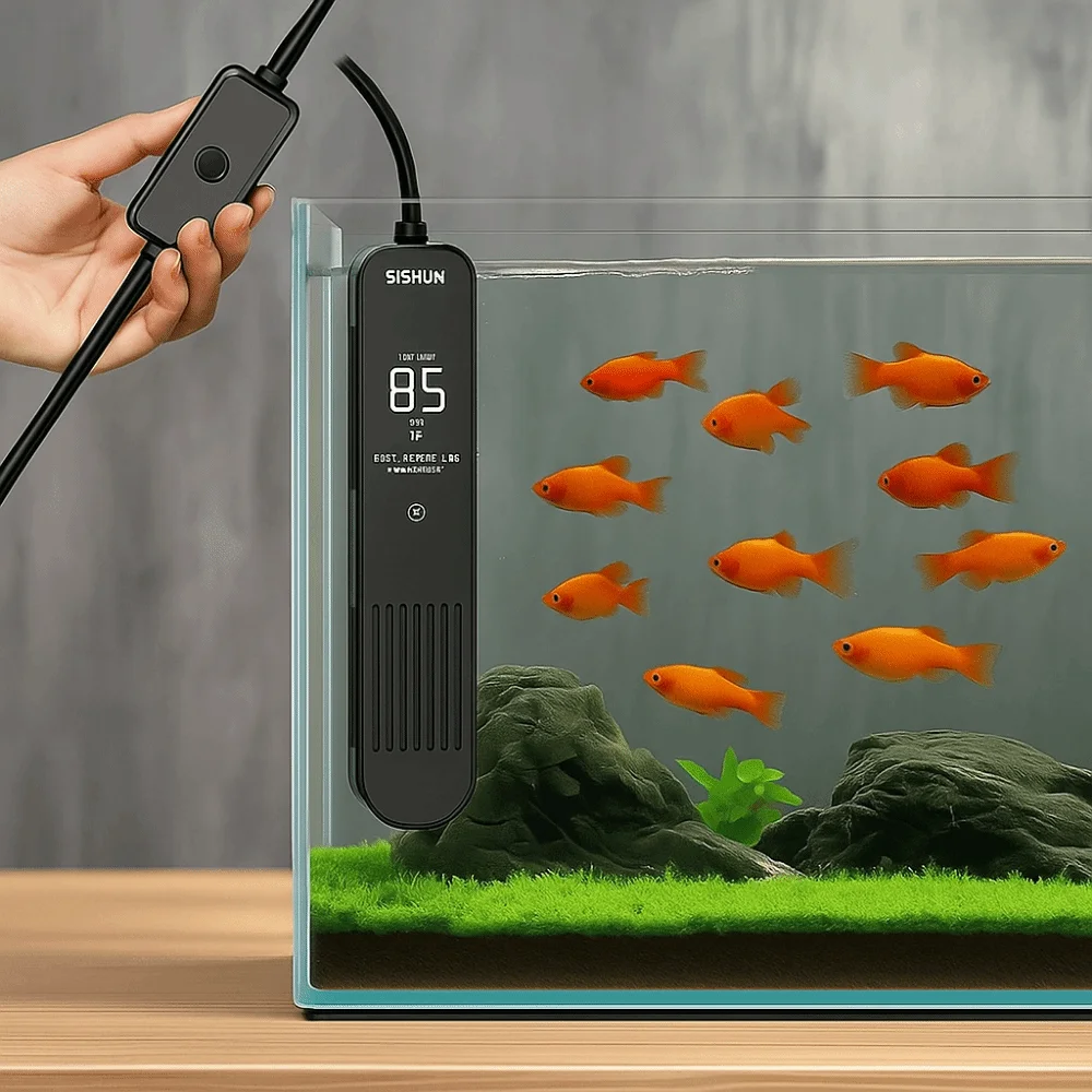 Display LCD 20-35 ° C Asta ris - Marine Aquarium Heater recensione e prezzo